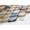 Andova Tiles SAMPLE Plume 225 x 125 Glass Novelty Mosaic Wall Tile SAM-ANDPLU513 - alternate 6